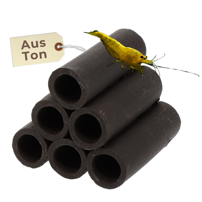 GarPet Aquarium Deko Pyramide schwarz