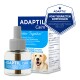 ADAPTIL Calm Produktflasche und -box, die Entspannung für Hunde fördert. Enthält 48 ml, mit Text in Deutsch und einem Tierarzt-Empfehlungsabzeichen.