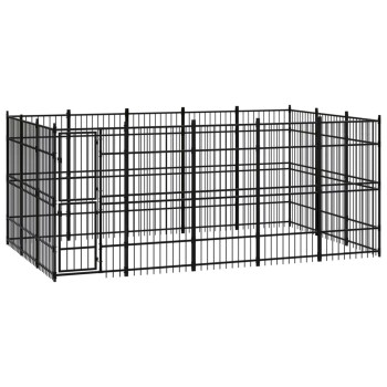 Hundezwinger Box Stahl 4,8 m, 2,88 m, 2 m