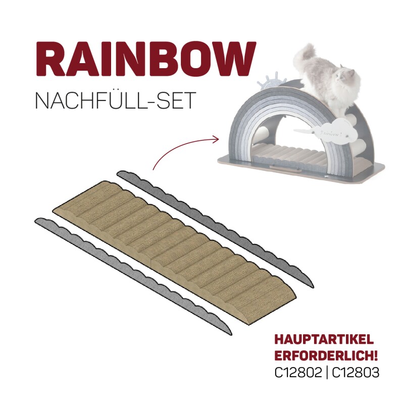 Canadian Cat Company Ersatzteil Kratzbrett Rainbow