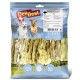DeliBest Hundeleckerlipackung mit Straußensehnen, beschriftet mit 'Light Swiss Quality', 500g. Wichtige Details: glutenfrei, fettarm, 100% natürlich.