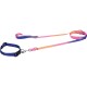 collar+leash set colored M
