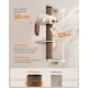 Clickat Kletterwand Kratzsäule 101cm Wand