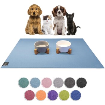 ® - Napfunterlage - Öko-Tex und Made in Germany hellblau 60 cm, 60 cm