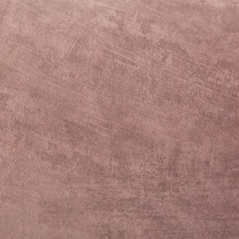 Weicher, strukturierter rosa Stoff, wahrscheinlich ein Haustierbett oder eine Decke, mit plüschigem Aussehen und subtiler Glanz.