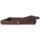 CLIFFORD SOFT orthopädisches Hundebett braun 85 cm, 16 cm, 60 cm