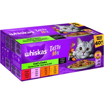 Whiskas 1+, adulte 96 x 85 g à prix discount sur