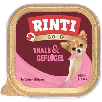 Gold Mini 16x100g Veau et volaille