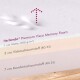 tierlando® Premium Visco-Schaumstoffschichten: 1 cm Baumwolle, 3 cm Viscoschaum (RG 55), 7 cm Komfortschaum (RG 25).