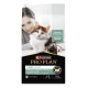 Sac de nourriture pour chatons Purina Pro Plan LiveClear montrant un chaton et le texte 'Découverte révolutionnaire' et 'Réduit les allergènes sur le poil du chat'.