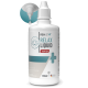 Flasche REAVET Relax Liquid, 110ml, mit einem Tropferdeckel, der eine Lotusblume-Grafik und den Text 'RELAX LIQUID TROPFEN' zeigt.