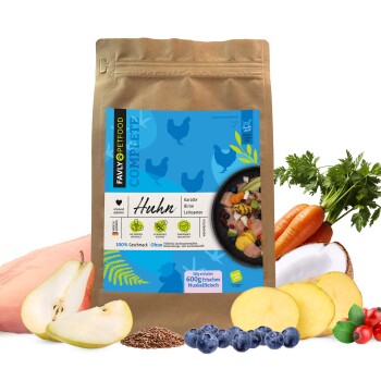 Trockenfutter Huhn mit Karotte, Birne & Leinsamen (adult) 3 kg