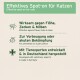 Wirksame Spot-On-Behandlung für Katzen, die Flöhe, Zecken und Milben bekämpft; entwickelt mit veterinärmedizinischen Experten in Deutschland.
