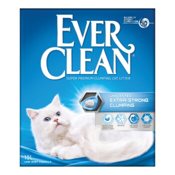 Extra Strong Clumping Katzenstreu, ohne Duft 10 l