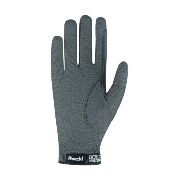 Roeckl Reithandschuhe Roeck Grip anthrazit 8 cm