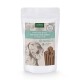 Wieder verschließbare Tüte mit "Denta Clean & Care Zahnstain-EX Sticks" für Hunde, 100 % natürlich, getreidefrei und ohne künstliche Zusätze.