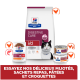 Nourriture pour chat Hill's Prescription Diet Digestive Care i/d au poulet, variétés sèches et humides, recommandée par les vétérinaires.