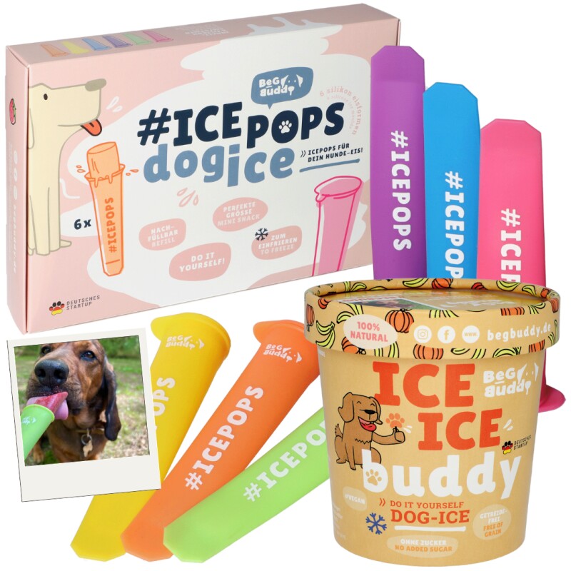 BeG Buddy Hundeeis Starter-Kit, Eis Hund
