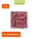 Verpacktes rohes Geflügelfutter für Hunde von proCani, beschriftet mit "Geflügel komplett" mit einem Naturhintergrund und "28x" in der Ecke.
