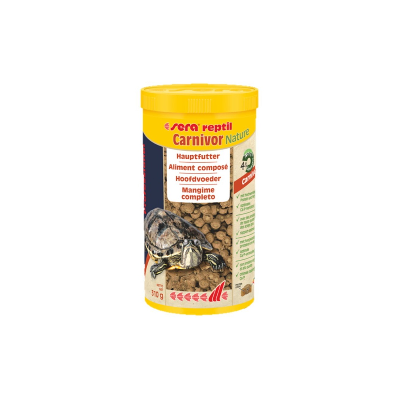 Sera Turtle Adult Carnivore Duo Pellets 1000 Ml - Image 3