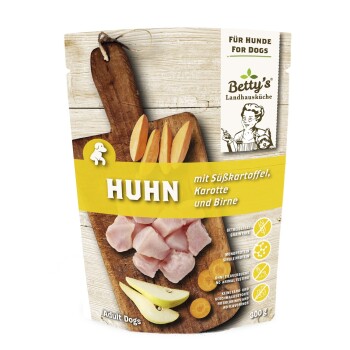 Betty’s Landhausküche Frischebeutel Huhn & Süsskartoffel 10×300 g