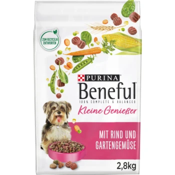 Purina Kleine Genießer mit Rind und Gartengemüse 2,8 kg Beutel