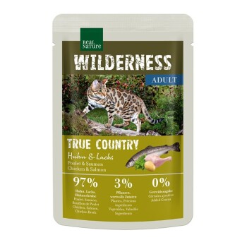 Wilderness Adult 12 x 85 g True Country Huhn & Lachs