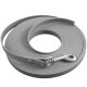 15-25 kg Biothane Schleppleine urban grau 12 m