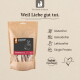 LIEBESGUT Beutel mit Kaninchenohren-Haustiersnacks, 'Weil Liebe gut tut.' Aufkleber: Glutenfrei, Getreidefrei, Laktosefrei, Single-Protein