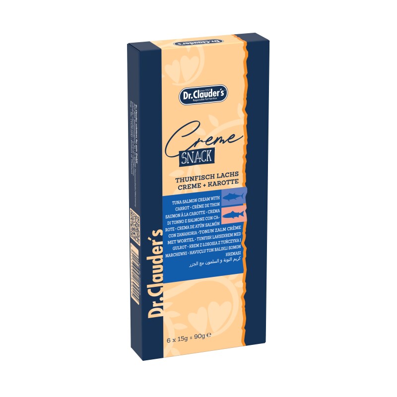 Thunfisch Lachs Creme mit Karotte - 8x 90g