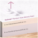 tierlando® Premium Visko-Memory-Schaum-Matratze, die 5 cm Viskoschaumstoff (RG 55) und 8 cm Komfortschaumstoff (RG 25) Schichten zeigt.