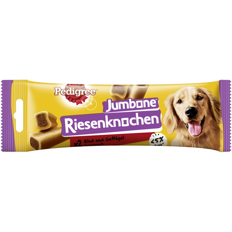 Pedigree Jumbone Giant Bones Medium met Rund en Gevogelte 12x 2 stuks