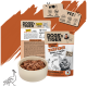 DOGS'n TIGER-Beutel 'Zierfeder' Schlemmer‑Menü — Huhn mit Fasan & Pastinake, 85 g, Schüssel mit Nassfutter