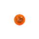 Orange-transluzenter Katzenspielzeugball, der den inneren Mechanismus und das 'catit'-Logo vor weißem Hintergrund zeigt.