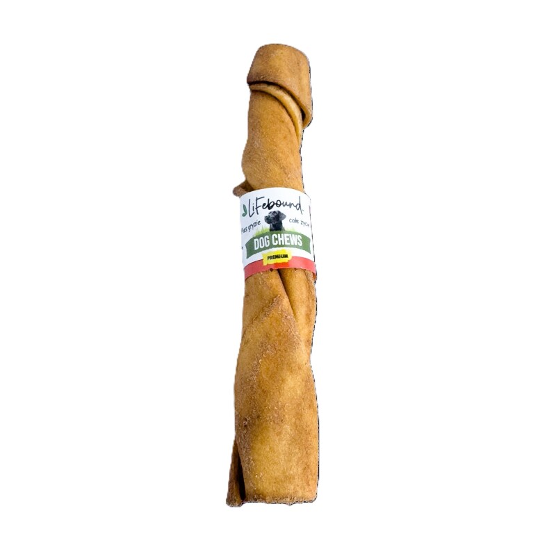 Lifebound Kauknochen 10 Stk aus Kalbsleder, 12,7 cm