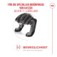 Hinterbeine einer Katze; Text: 'Für die speziellen Bedürfnisse von Katzen ab 11. Lebensjahr; Beweglichkeit EPA+DHA und Chondroitin'.