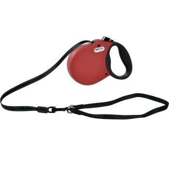 Retractable Leash Soft red S