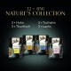 Sheba Nature's Collection Tierfutterpackung mit 12 Beuteln (je 85 g) mit Geschmäckern: 3 Huhn, 3 Truthahn, 3 Thunfisch und 3 Lachs.