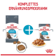 Royal Canin Urinary Care Verpackung mit Trockenfutter und Nassfutter, mit "Komplettes Ernährungsprogramm" und "Proven Results in 10 Days."