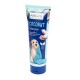 A tube of AniOne Coconut Shampoo for pets, featuring a dog wrapped in a blue towel, with coconut images and "Vegan" label.