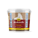 Behälter mit deukavallo Mineralpferdefutter, 8 kg, mit einer Pferdesilhouette und Text auf Deutsch: 'Vitaminisiertes Mineralfutter für alle Pferde.'
