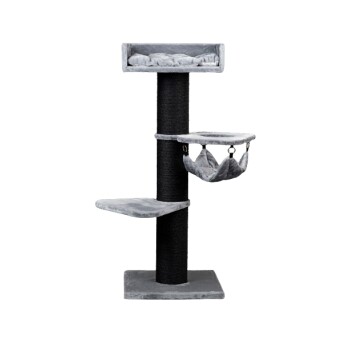Kratzbaum Royalty Crown schwarz/ grau