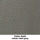 Dunkelgraues Haustierprodukt mit einem strukturierten Rand, beschriftet mit "Farbe: Antik" und "colour: dark gray" am unteren Rand.