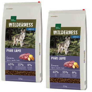 REAL NATURE WILDERNESS Adult Pure Lamb 2×12 kg