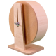 Holz-Übungsrad für kleine Haustiere, mit einem stabilen Sockel und einer glatten Laufoberfläche, ideal für Bewegung und Spiel.