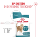 Royal Canin Senior kattenvoerzak voor katten ouder dan 11 jaar met ritsysteem om versheid te behouden.