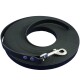 ab 35 kg Biothane Schleppleine schwarz 12 m