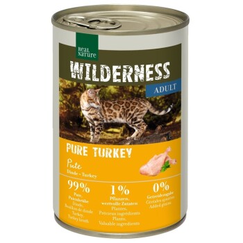 WILDERNESS Adulte Pure Turkey 6x400 g