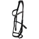 Hans Melzer Trense Tokio schwarz/silber WB (Warmblut)