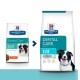 Hill's Prescription Diet Dental Care t/d Hundefutterverpackung, zeigt einen schwarz-weißen Hund und den Text 'Vom Tierarzt empfohlen'.